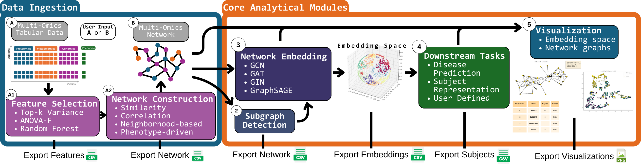 BioNeuralNet Workflow Overview